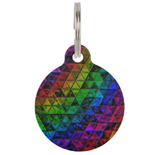 Pride Glass  Pet Tag