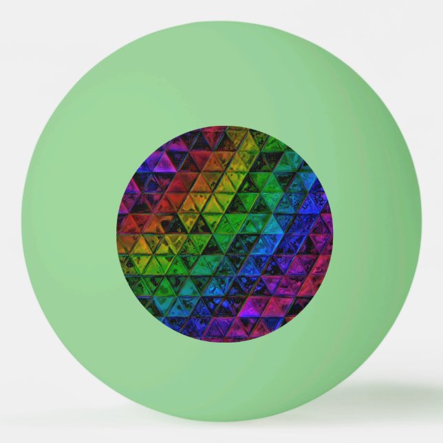 Pride Glass  Ping Pong Ball (Front)