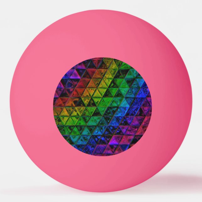 Pride Glass  Ping Pong Ball (Front)