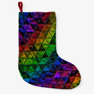 Pride Glass Small Christmas Stocking