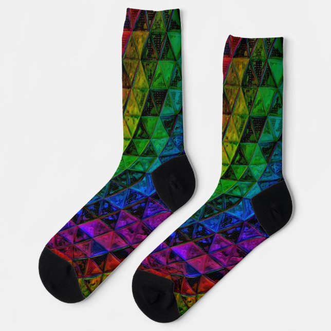 Pride Glass  Socks (Left)