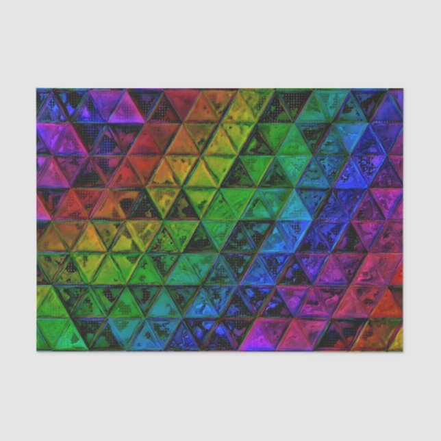 Pride Glass  Tissue Paper (Front)