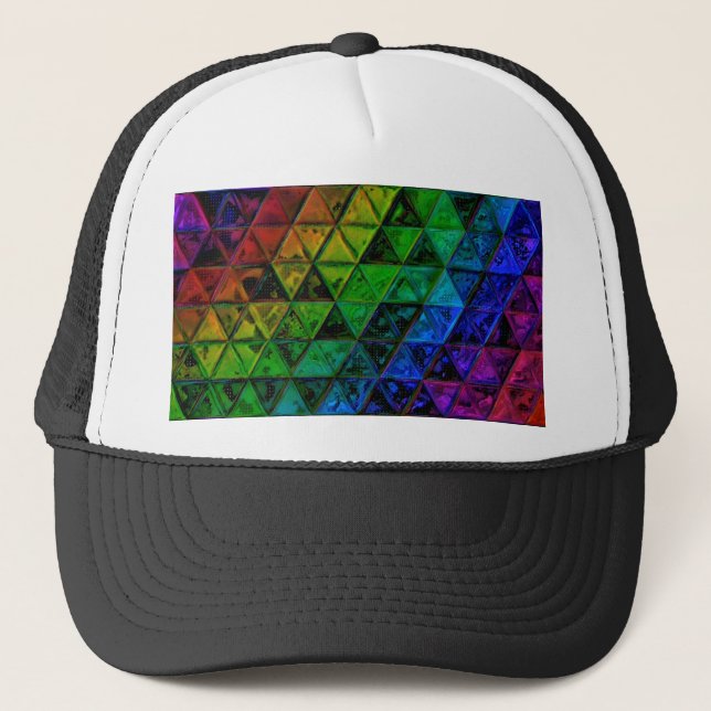 Pride Glass  Trucker Hat (Front)