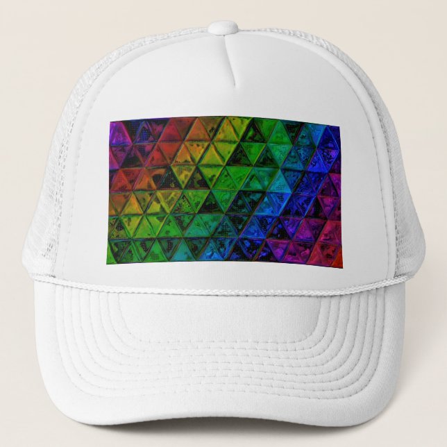 Pride Glass  Trucker Hat (Front)