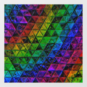 Pride Glass  Window Cling