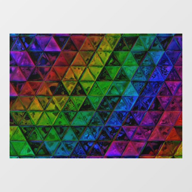 Pride Glass  Window Cling (Sheet)