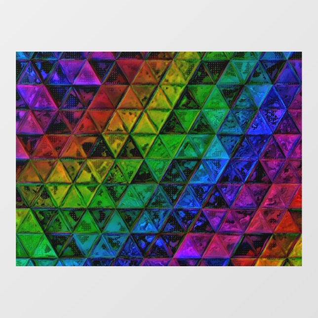 Pride Glass  Window Cling (Sheet)