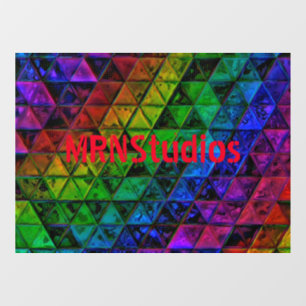 Pride Glass  Window Cling