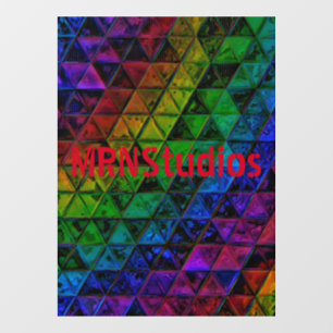 Pride Glass  Window Cling
