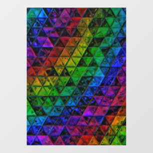 Pride Glass  Window Cling