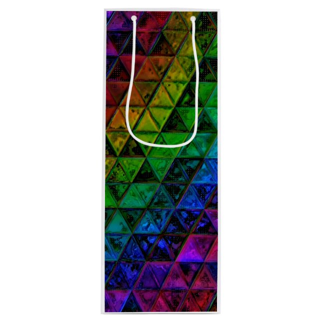 Pride Glass  Wine Gift Bag (Front)