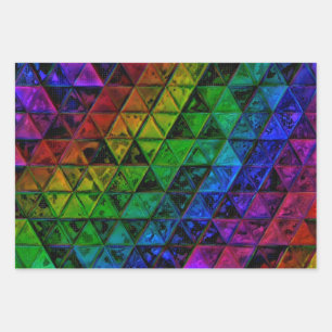 Pride Glass Wrapping Paper Sheet