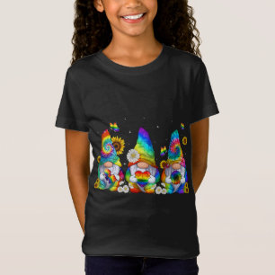Pride Gnomies LGBT Funny Gnomes Pride Ally Gnome L T-Shirt