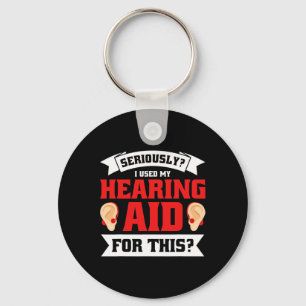 Pride Hearing Loss Awareness Deaf Awareness 5 Key Ring