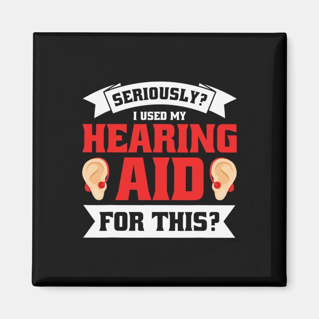 Pride Hearing Loss Awareness Deaf Awareness 5  Magnet (Front)