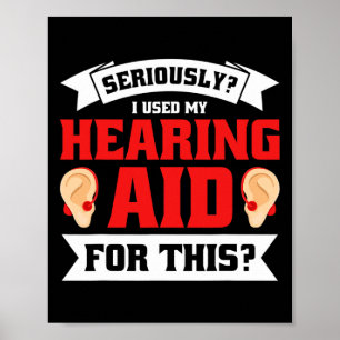 Pride Hearing Loss Awareness Deaf Awareness 5 Poster