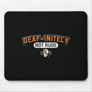 Pride Hearing Loss Awareness Deaf Awareness  Mouse Mat
