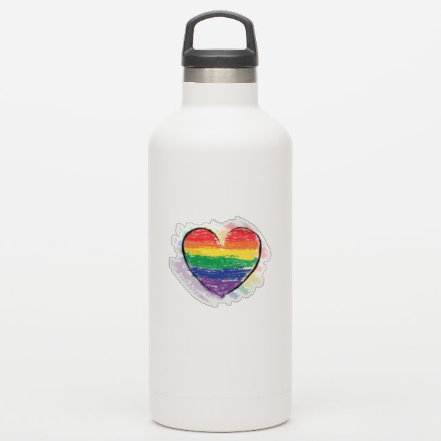 Pride Heart (Waterbottle)