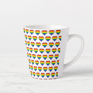 PRIDE HEART LATTE MUG