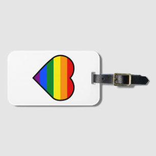 PRIDE HEART LUGGAGE TAG