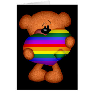 Pride Heart Teddy Bear