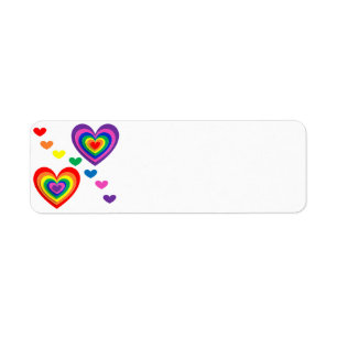 pride hearts bg