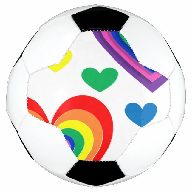 pride hearts bg football (Front)