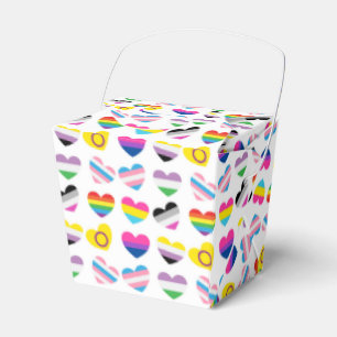 Pride Hearts Favour Box