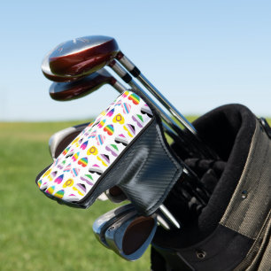 Pride Hearts Golf Club Cover