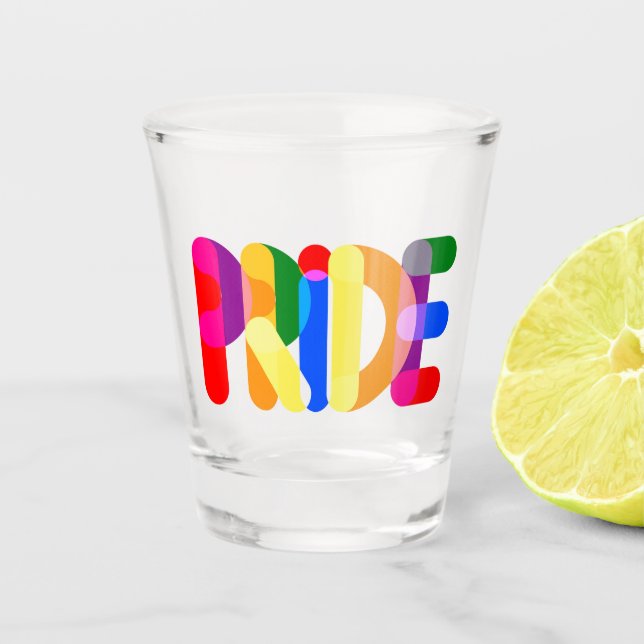 Pride in Design Shot Glass (Front)