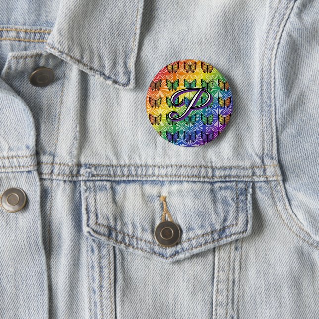 Pride in Flight Collection 6 Cm Round Badge (In Situ)