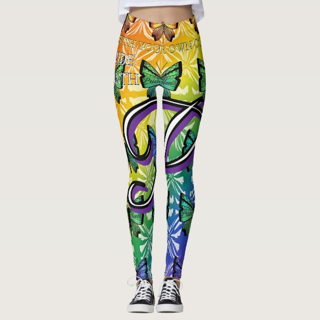 Pride in Flight Collection Leggings (Front)