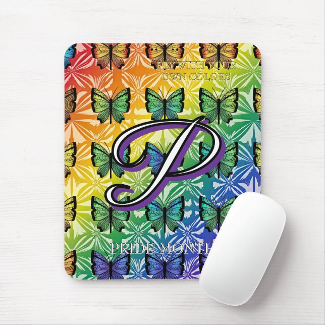 Pride in Flight Collection Mouse Mat (With Mouse)