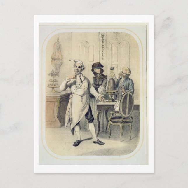 Pride in the Kitchen, from a series of prints depi Postcard (Front)