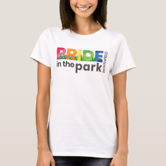 Pride in the Park Northfield logo t-shirt