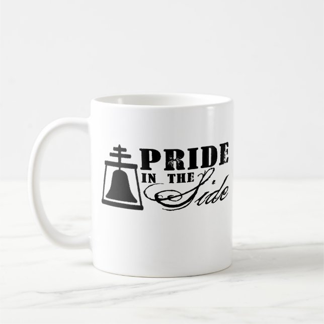 Pride in the Side - Riverside, CA Coffee Mug (Left)