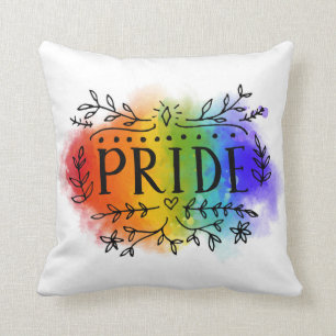 Pride in Watercolor Cushion