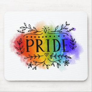 Pride in Watercolor Mouse Mat