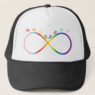 Pride Infinity Butterflies Trucker Hat
