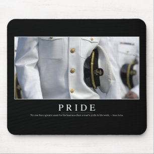 Pride: Inspirational Quote 2 Mouse Mat