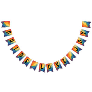 Pride joy and love party bunting bunting 