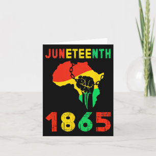 Pride Juneteenth June 19 Clothing Woman Card