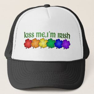 Pride Kiss Me I'm Irish Trucker Hat
