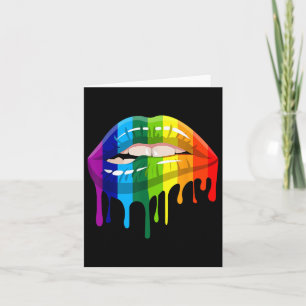 Pride Lesbian Gay Lip - Lgbtq _1  Card