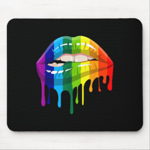 Pride Lesbian Gay Lip - Lgbtq _1 Mouse Mat