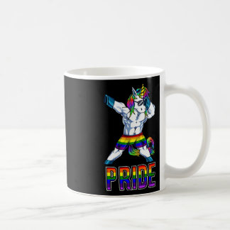 Pride Lgbt Bodybuilding Unicorn Muscle Lesbian Gay Coffee Mug