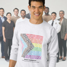 Pride LGBT Diversity Custom Rainbow Word Cloud