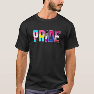 Pride LGBT Flags for Pan Trans Bi Lesbian Asexual T-Shirt
