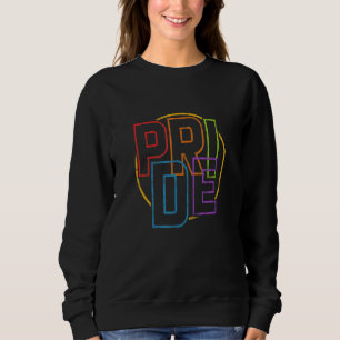 Pride LGBT Gay Lesbian Transgender Bisexual Rainbo Sweatshirt