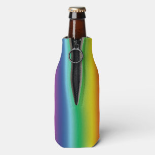 Pride lgbt lgbtq lgbtqia rainbow flag colours bottle cooler